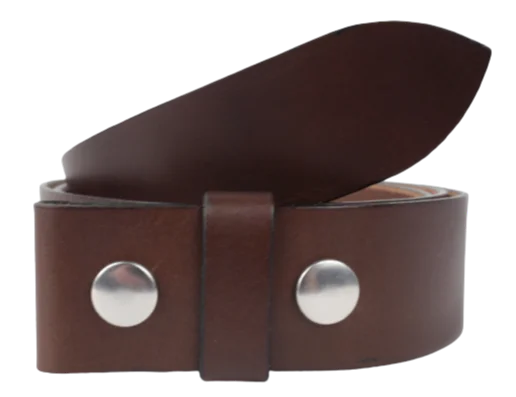 1.75 Inch (45mm) Chestnut Belt Strap for Removable Buckles