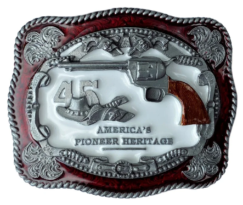 45 Gun Belt Buckle