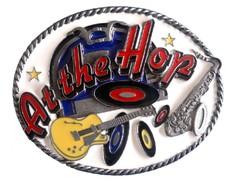 At The Hop Belt Buckle