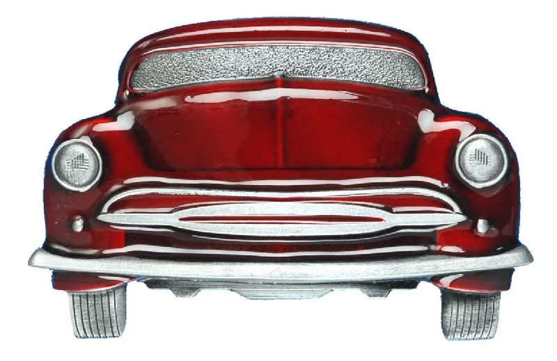 Car Belt Buckle Red