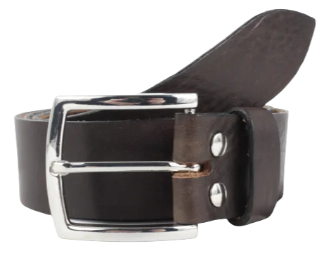 Jean Belt 1 1/2" Wide with Silver Buckle