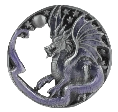 Dragon Moon Belt Buckle