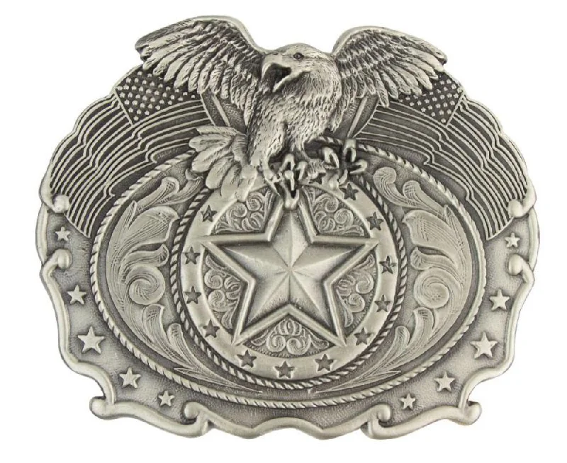 Flying Eagle Trophy Belt Buckle