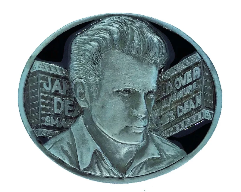 James Dean Marquee Black Belt Buckle