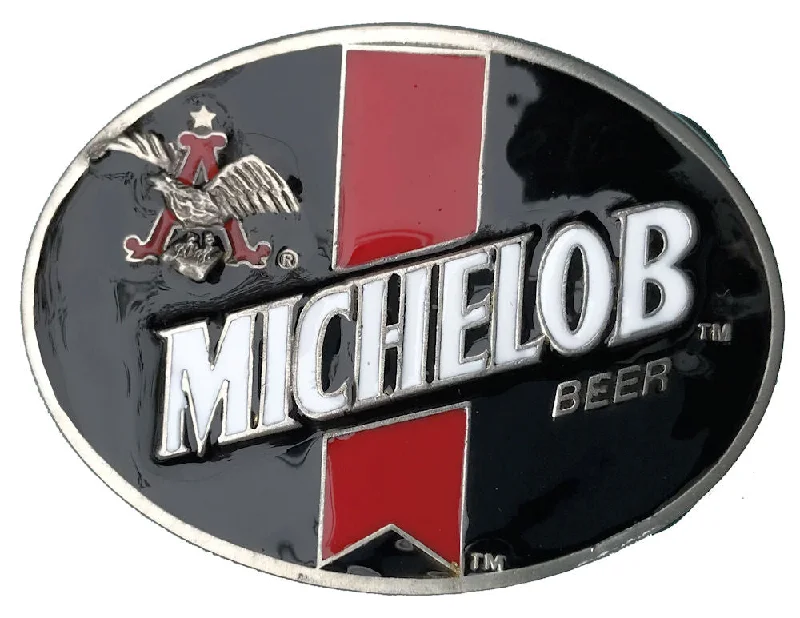 Michelob Black Belt Buckle