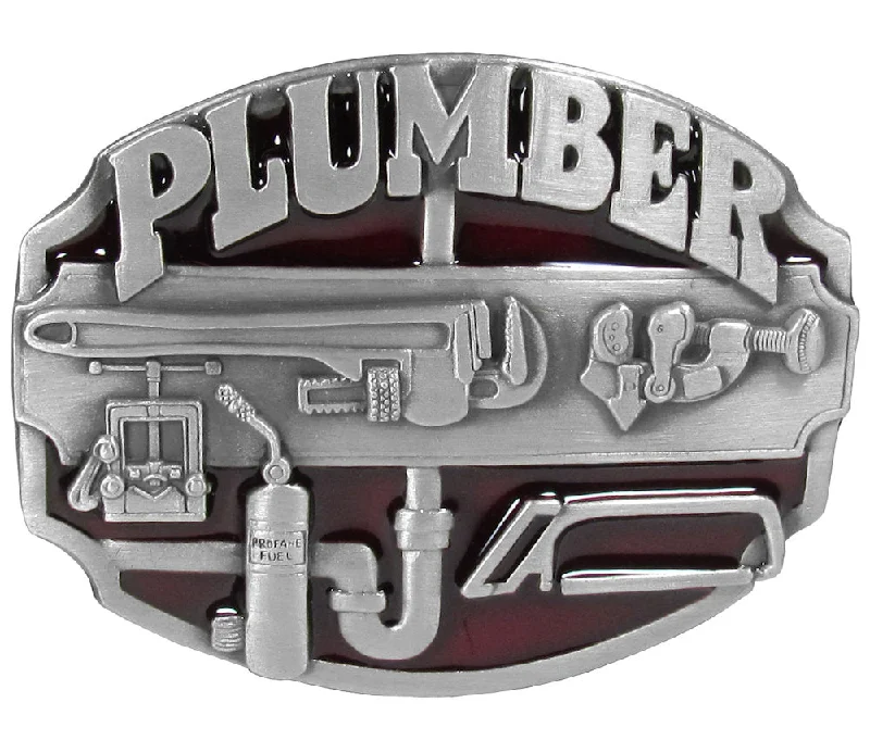 Plumber Belt Buckle