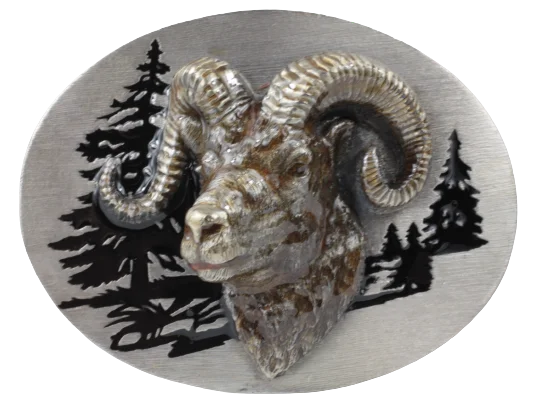 Ram Head Belt Buckle