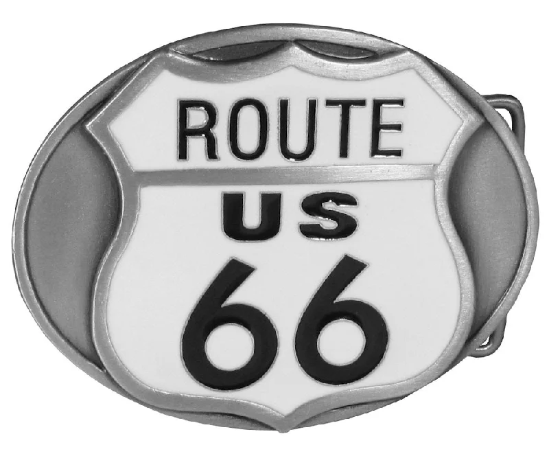 Route 66 Belt Buckle