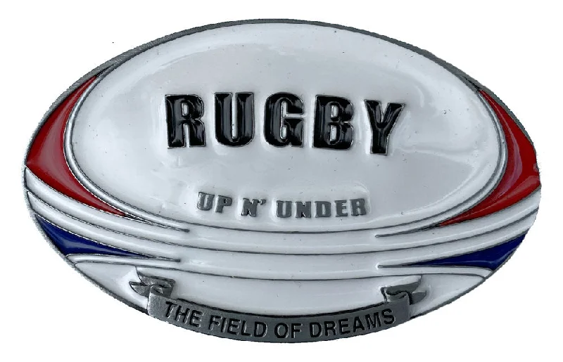 Rugby Ball Belt Buckle