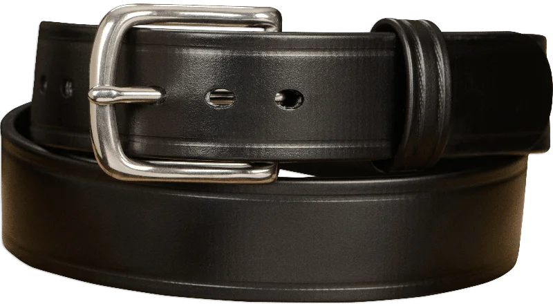 The Hercules Belt™ -  Black Max Thick With Stainless Buckle 1.50" (H520BK)