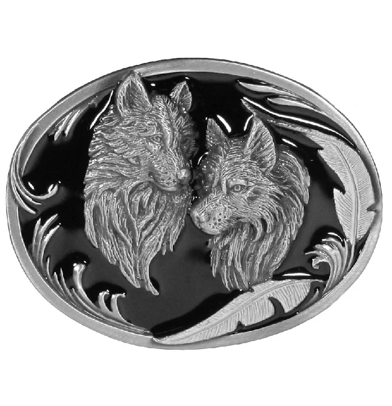 Wolves Belt Buckle