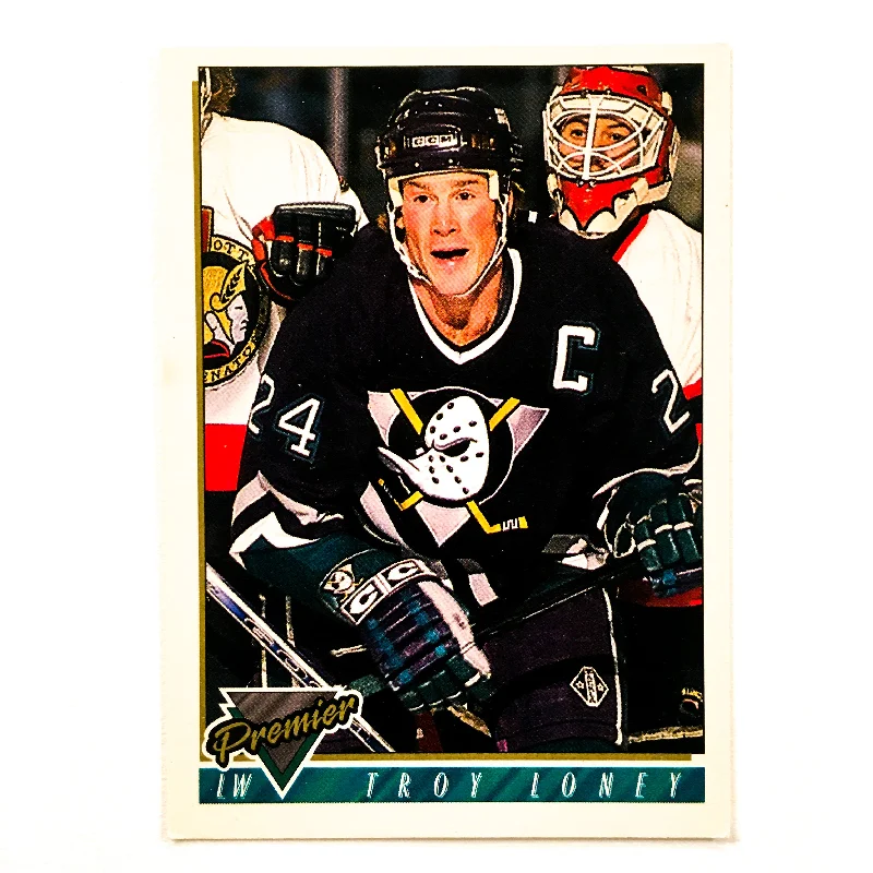 Anaheim Mighty Ducks Hockey Card Belts