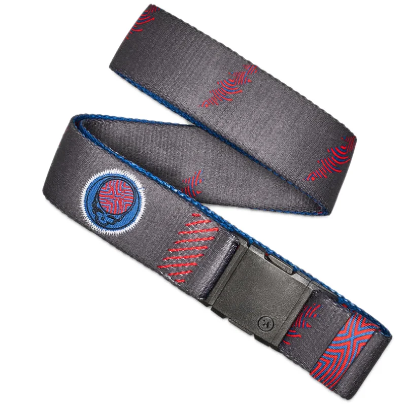 Arcade Grateful Dead We Are Everywehre Belt - Charcoal