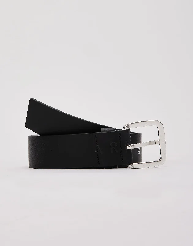 Armani Exchange Embossed Logo Belt