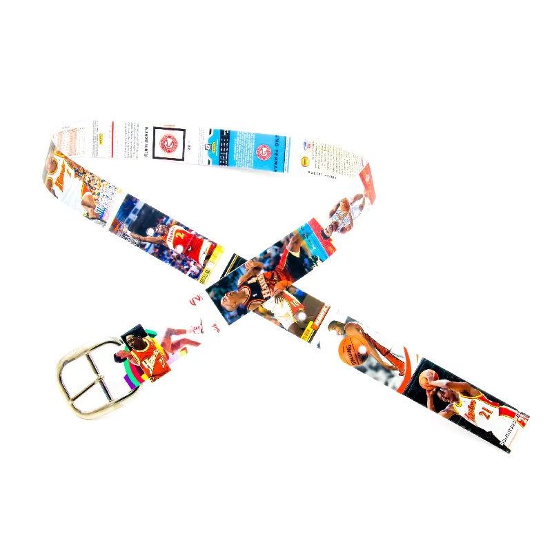 Atlanta Hawks Basketball Card Belt