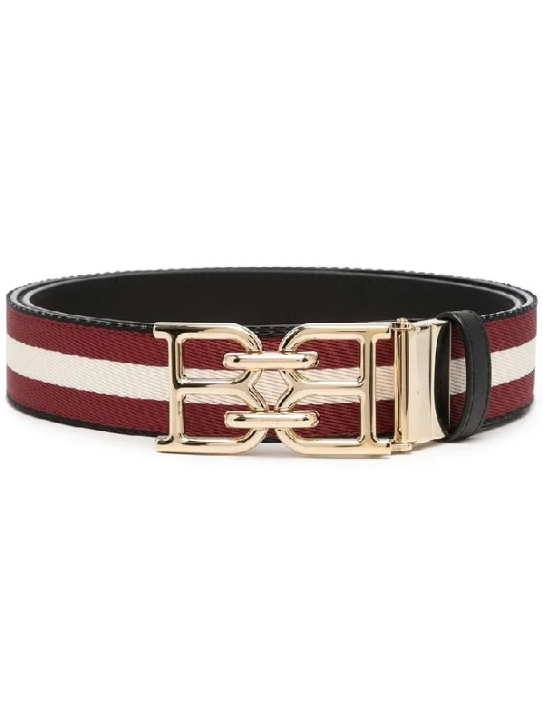 Bally B Chain Gold Buckle Belt