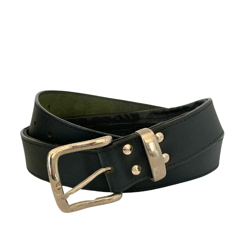 Black Zip Belt