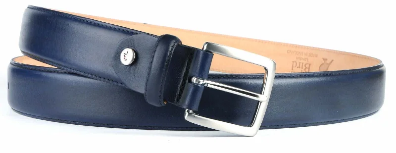 Leather Belt Blue