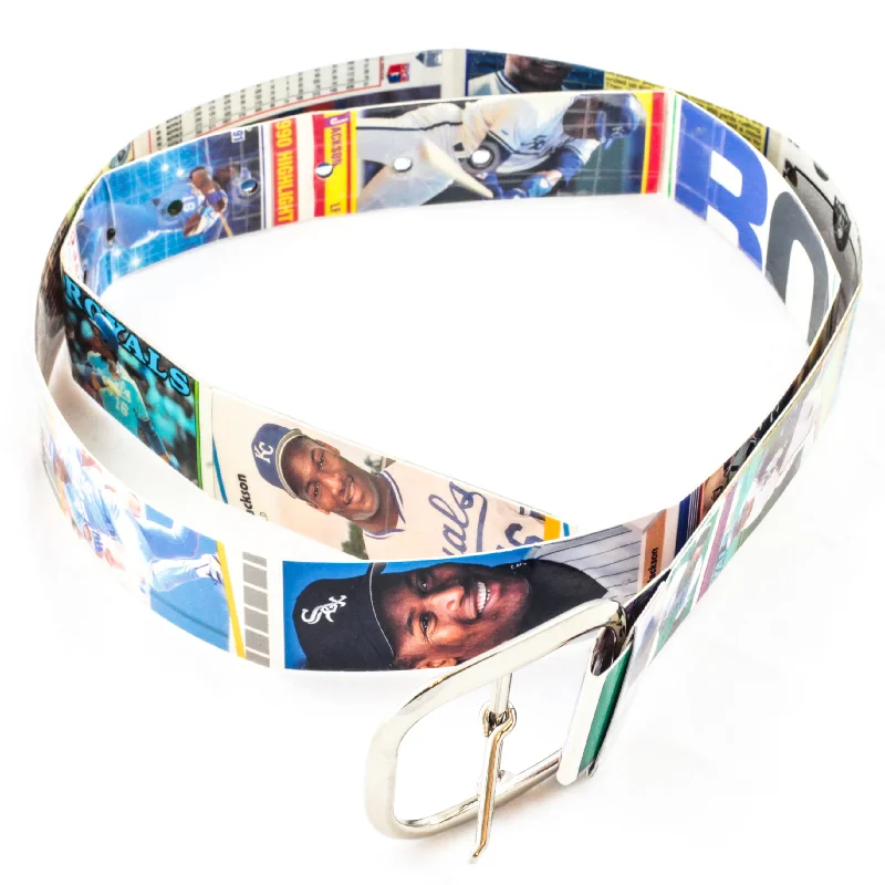 Bo Jackson Baseball & Football Card Belt