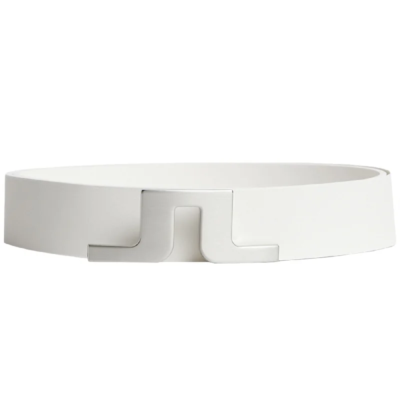 Bridger Leather Belt White - 2024