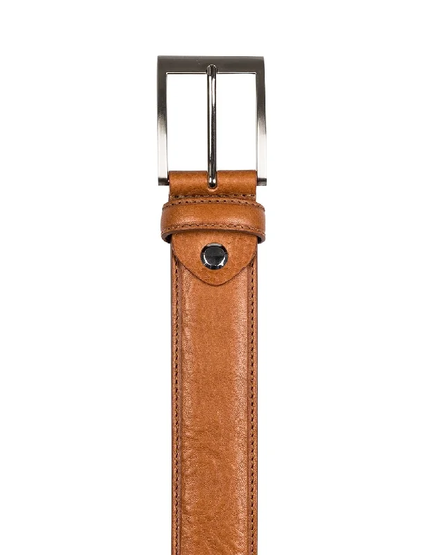 LINDENMANN Leather Belt Tan