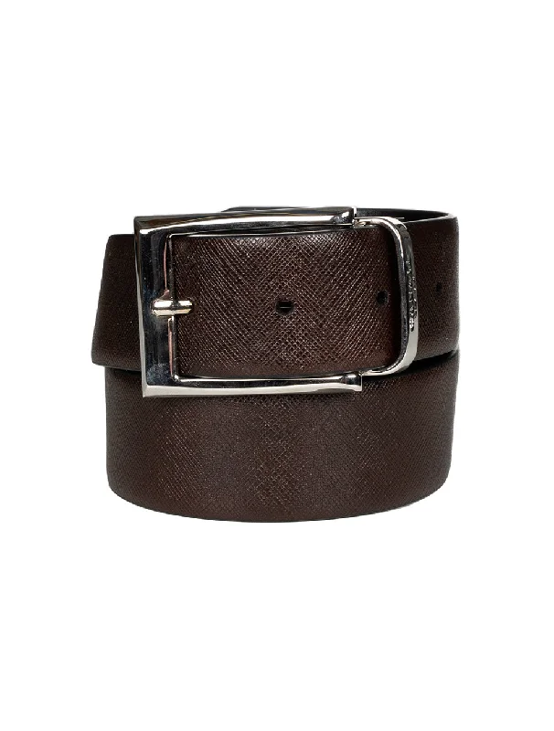 Calfskin Belt Brown