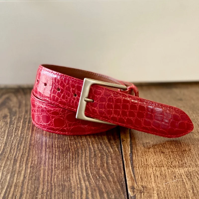 Full Skin Belt, Red Glazed