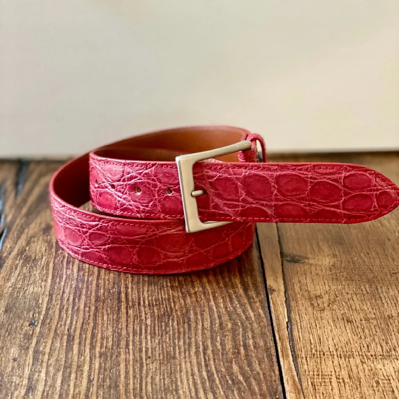 Full Skin Belt, Red Matte