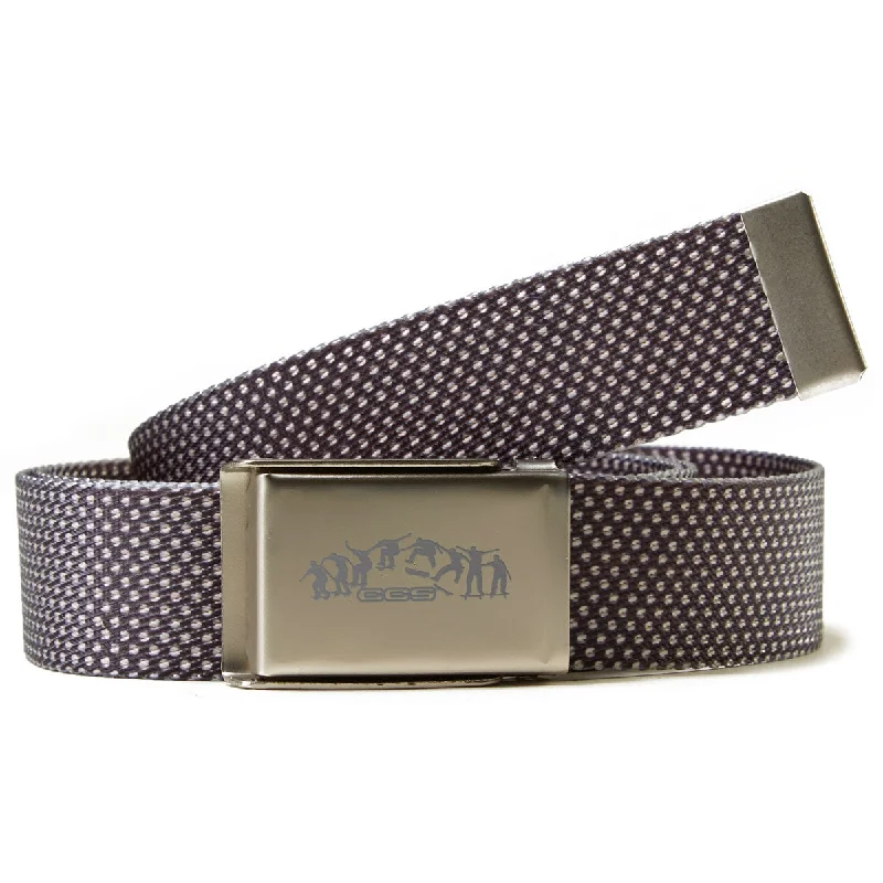 CCS Silver Kickflip Buckle Belt - Polka Dot