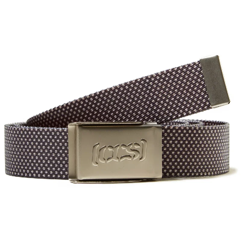 CCS Silver Logo Buckle Belt - Polka Dot