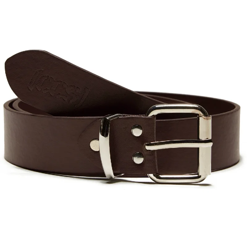 CCS Vegan Leather Belt - Brown