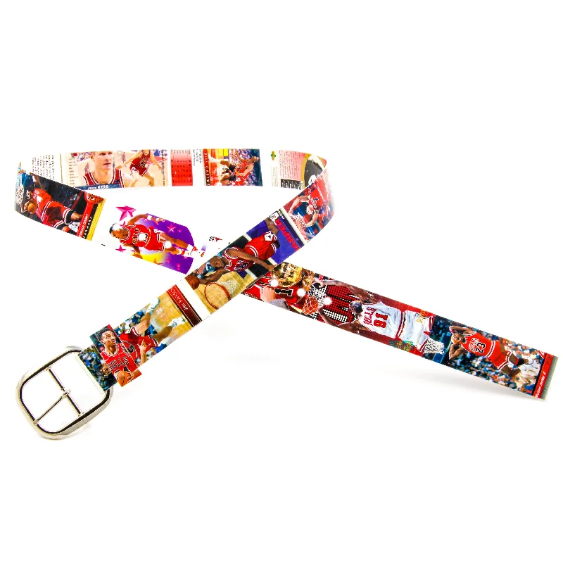 '90s Chicago Bulls Basketball Card Belt