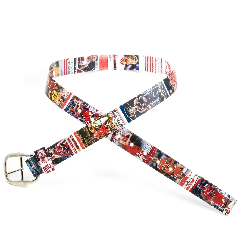 Chicago Bulls Basketball Card Belt