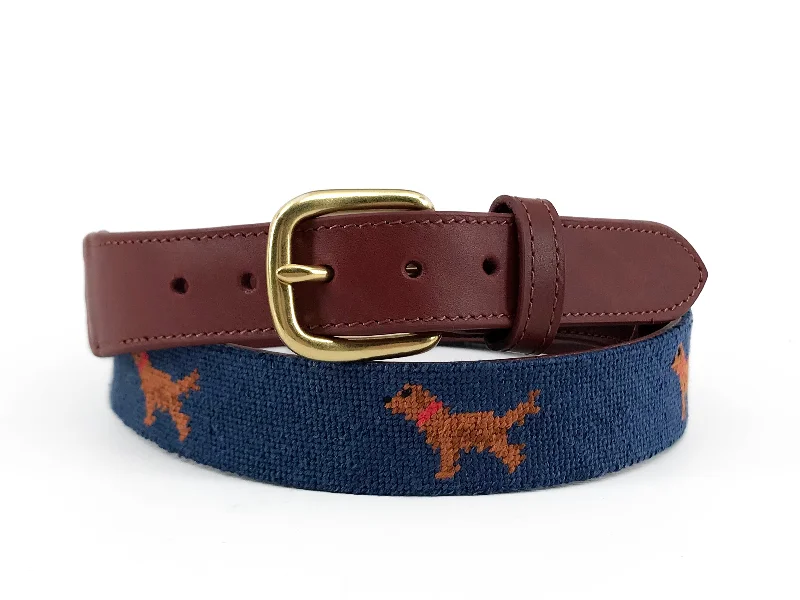 GOLDEN RETRIEVER NEEDLEPOINT BELT™