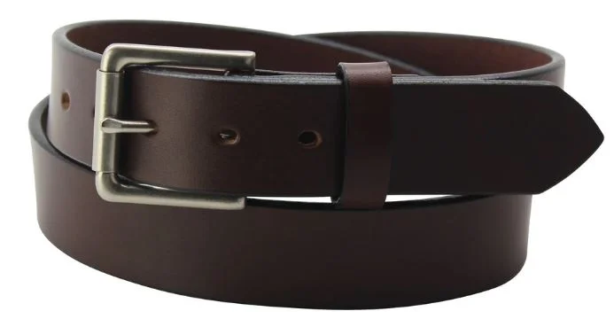 Gingerich Belts Brown Smooth Edge SKU 200-36