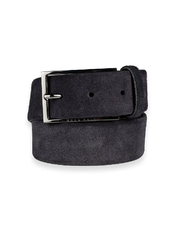 Calindo Leather Belt Navy