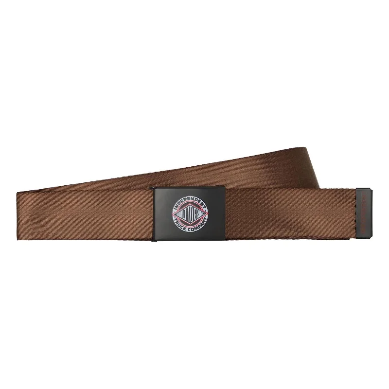 Independent BTG Summit Web Belt - Brown