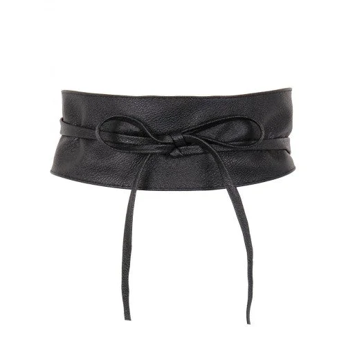 Krisp Womens/Ladies Faux Leather Cinch Belt