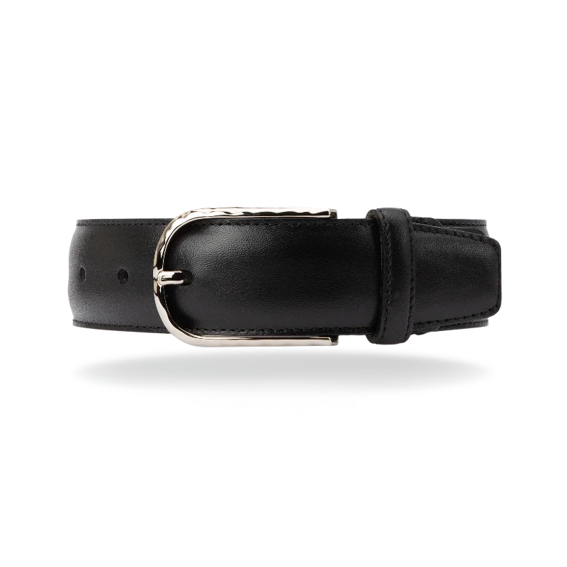 Leather Belt - Black Calf