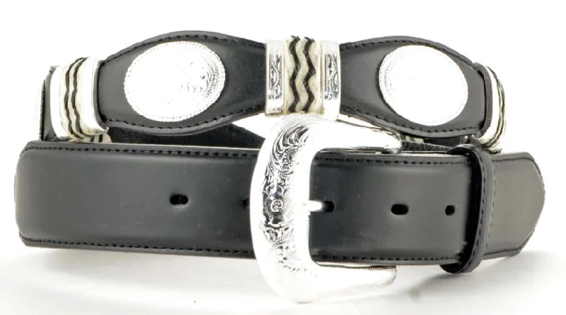 Leegin Black Cutting Champ Belt Style 9113L