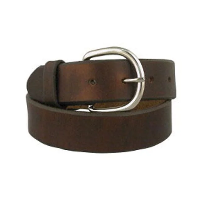 Leegin Silver Creek Unisex Brown Blue Light Western Belt Style K1207