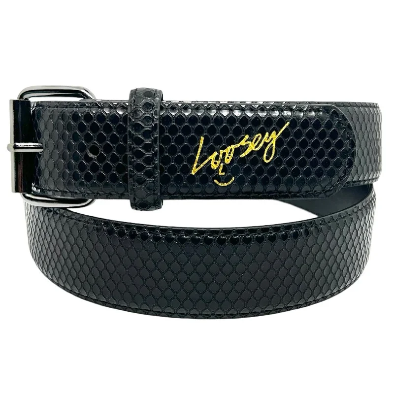 Loosey Slither Belt - Black