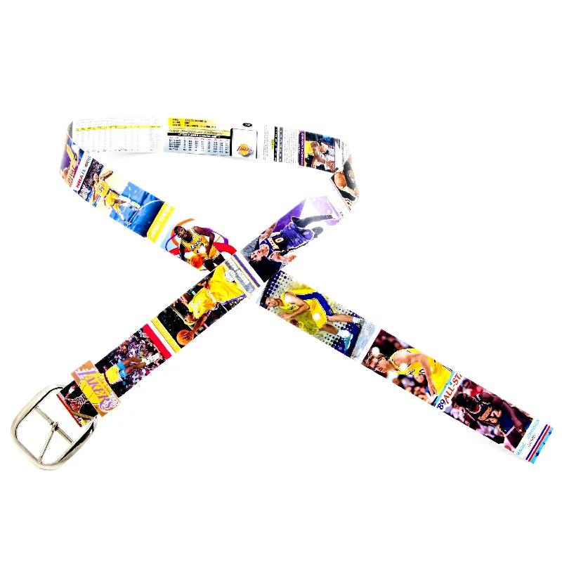 Los Angeles Lakers Basketball Card Belt #9