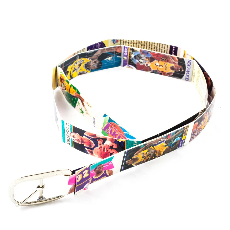 Los Angeles Lakers Basketball Card Belt