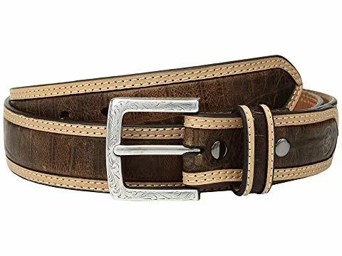 MF Western Ariat Faux Crocodile Belt Style A1031802