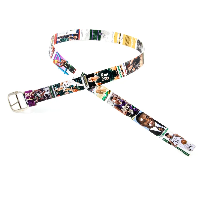 Milwaukee Bucks Basketball Card Belt