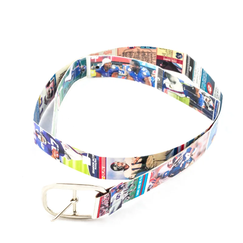 New York Giants Football Card Belt