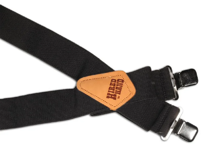 MF Western Nocona Suspenders Black Style N85100-01