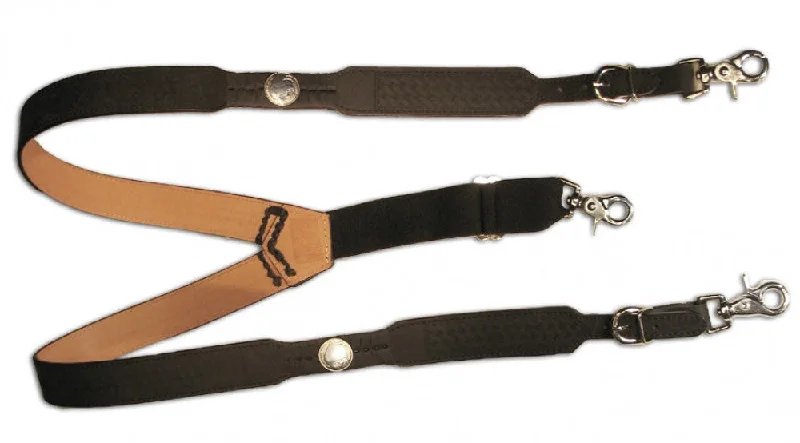 MF Western Nocona Suspenders Black Style N85120-01