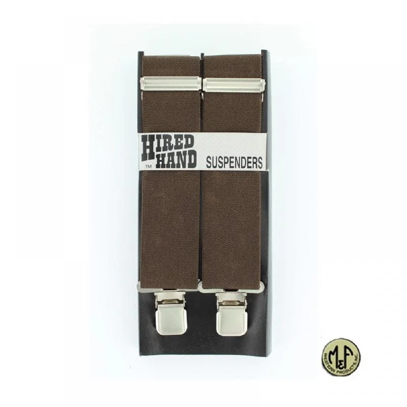 MF Western Nocona Suspenders Brown Style N85100-02